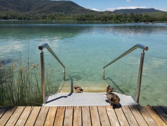 Camping Bungalow El Llac De Banyoles Porqueres Exterior foto