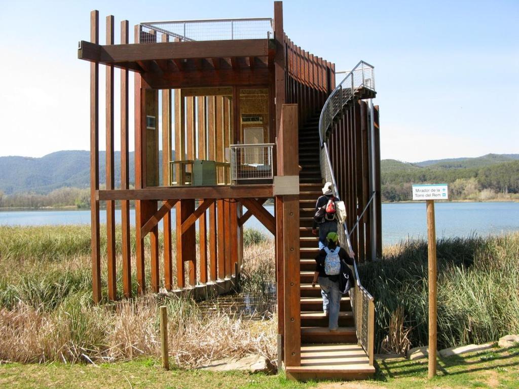 Camping Bungalow El Llac De Banyoles Porqueres Exterior foto